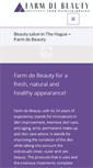 Mobile Screenshot of farmdebeauty.nl